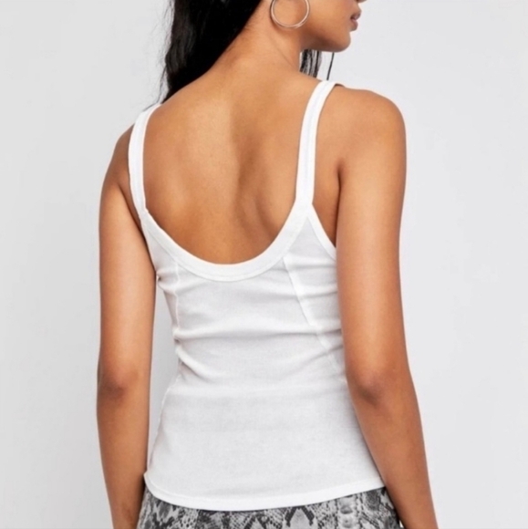 Free People Alia Tank in White Size XS - Picture 3 of 9